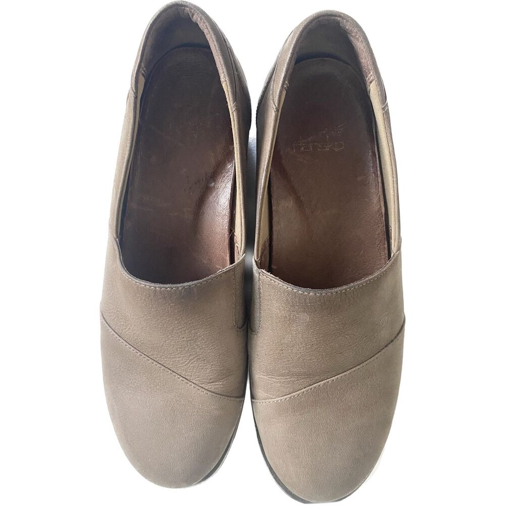 Dansko Nubuck Wedged Shoes Sz 38